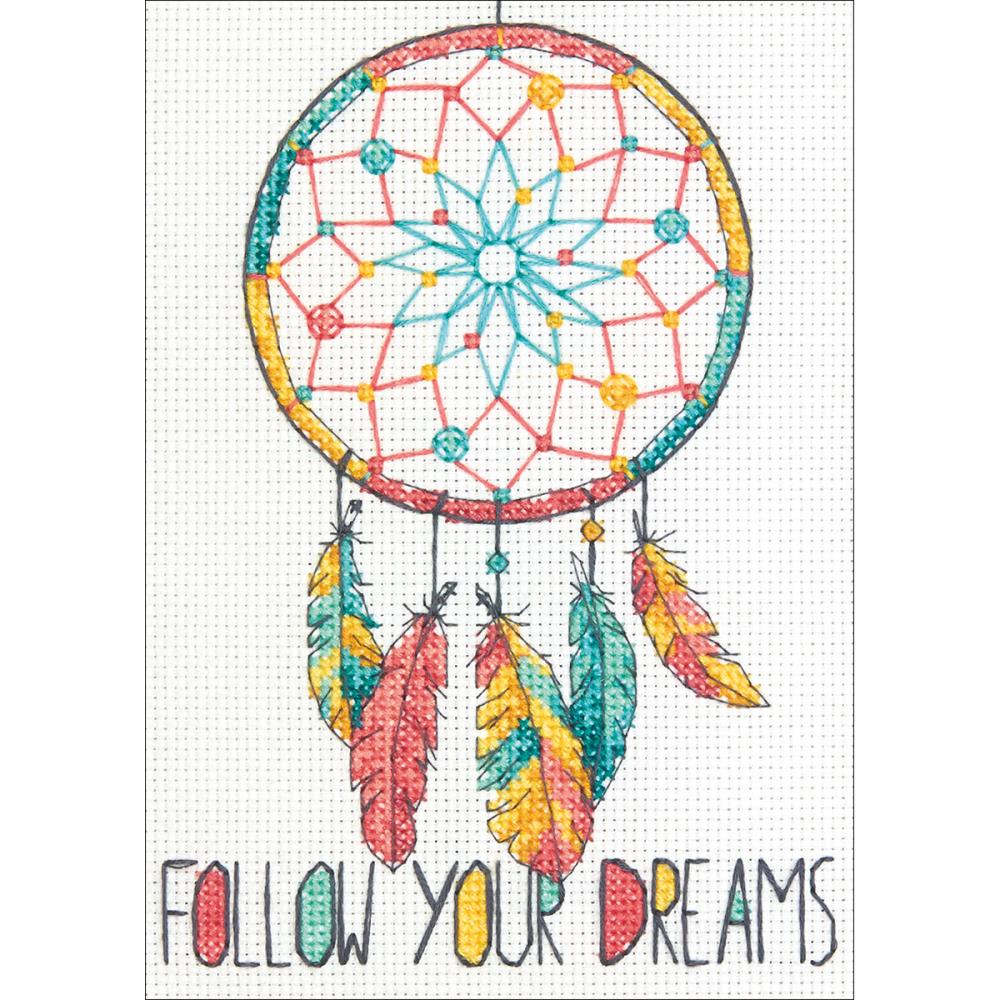 (image for) Mini Dreamcatcher Counted Cross Stitch Kit